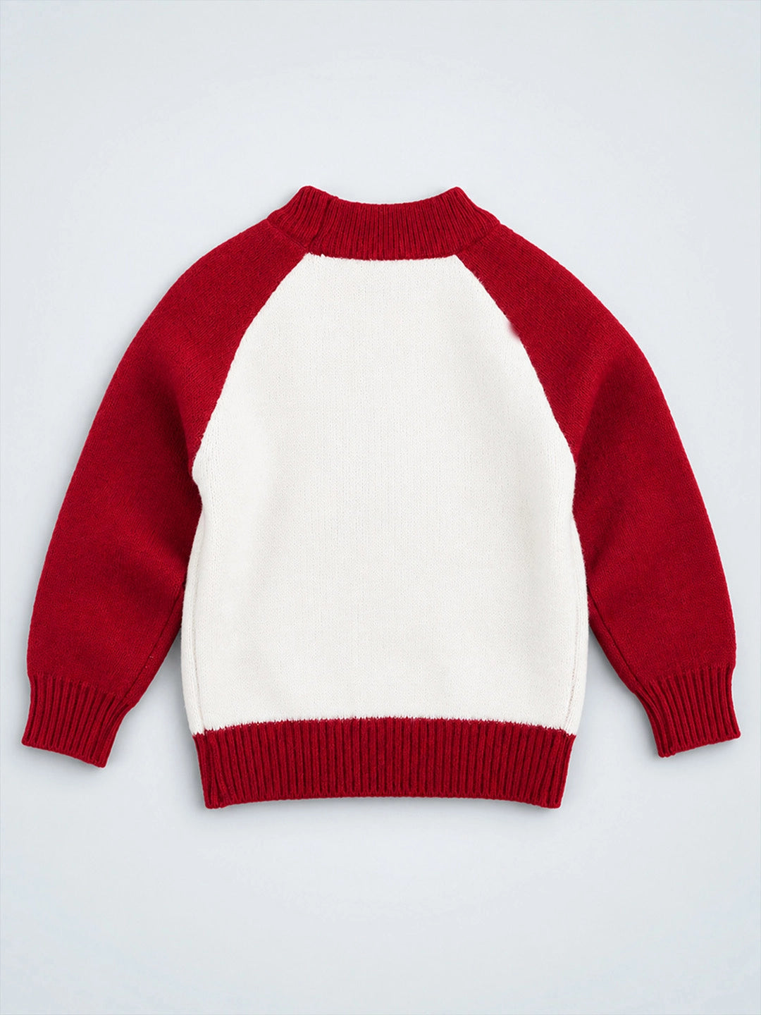 Merry Christmas Star Teddy Winter Cardigan, Christmas Sweater for Kids