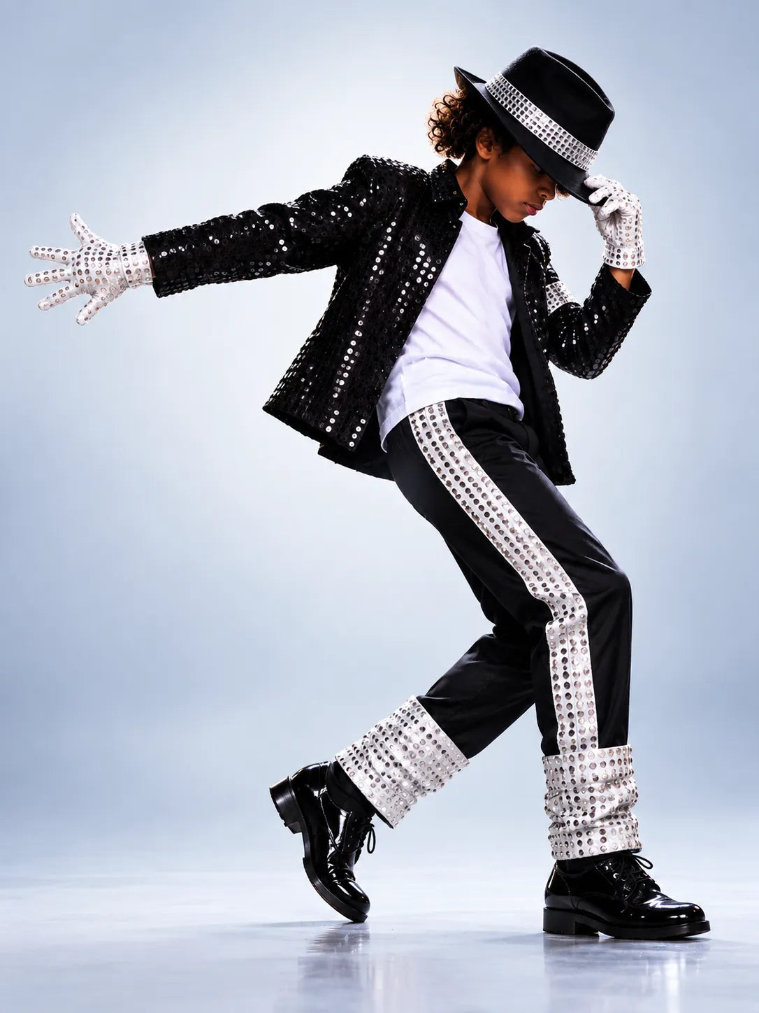 King of Pop, Kids Halloween Costume Fancy Dress Up