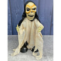 Beige Scary Walking Dwarf skeleton, Battery operated with voice, Motion and Light Halloween Party Décor - Little Surprise BoxBeige Scary Walking Dwarf skeleton, Battery operated with voice, Motion and Light Halloween Party Décor