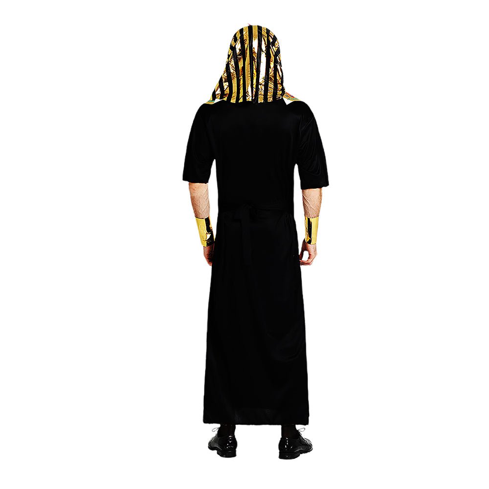 Black Egyptian King Adults Halloween Costume Dress Up - Little Surprise BoxBlack Egyptian King Adults Halloween Costume Dress Up