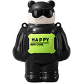 Black Happy Ted Stainless Steel water Bottle for Kids, 450ml - Little Surprise BoxBlack Happy Ted Stainless Steel water Bottle for Kids, 450ml