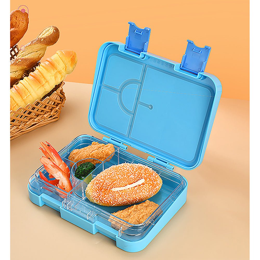 Blue Bento Box & Water Bottle Combo Rakhi Gift for Brother - Little Surprise BoxBlue Bento Box & Water Bottle Combo Rakhi Gift for Brother