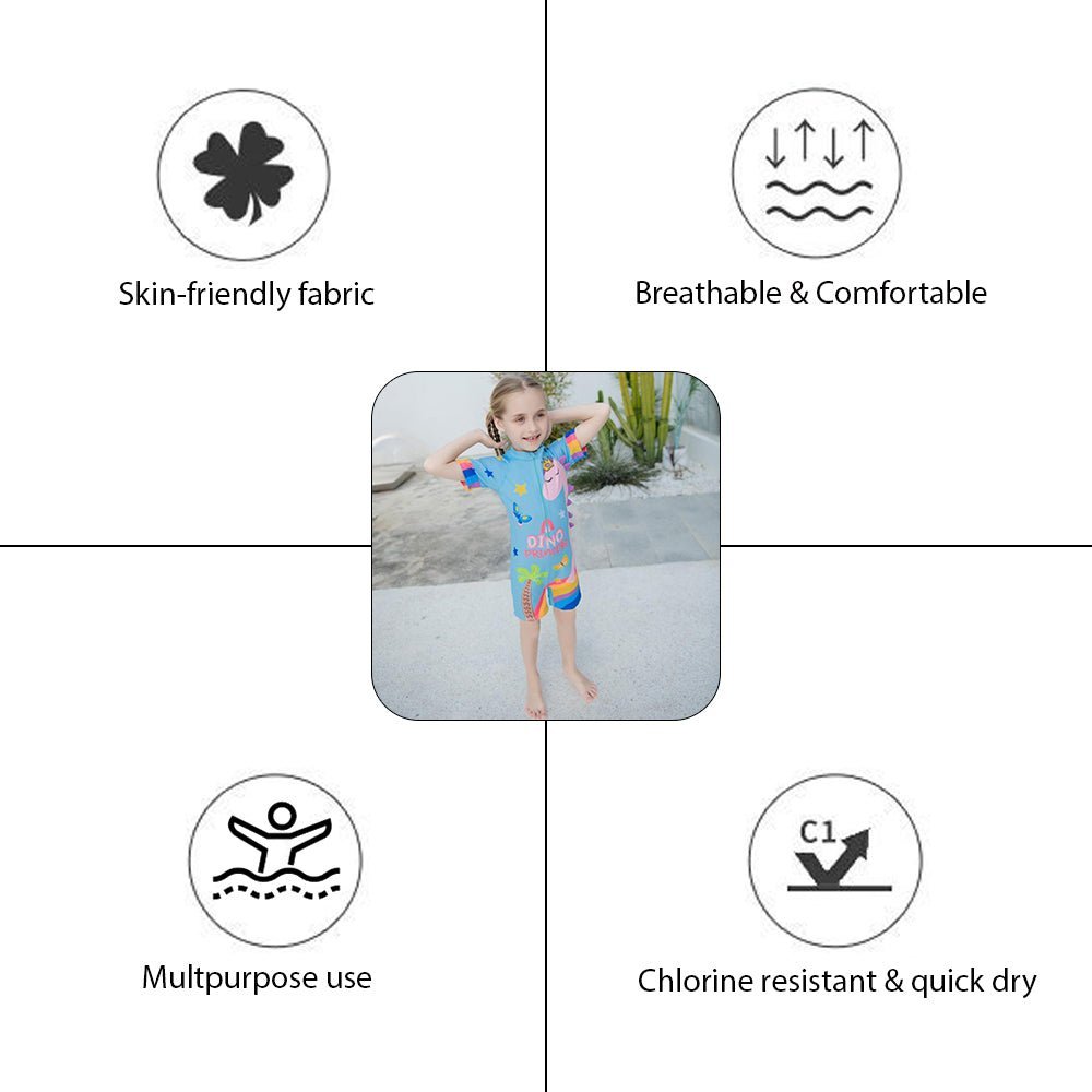 Blue Dino Princess Swimwear/Swimsuit for Kids - Little Surprise BoxBlue Dino Princess Swimwear/Swimsuit for Kids - Little Surprise BoxBlue Dino Princess Swimwear/Swimsuit for Kids