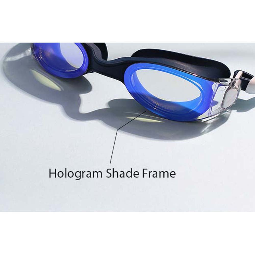 Blue Hologram UV protected Unisex Swimming Goggles for Kids and Teens - Little Surprise BoxBlue Hologram UV protected Unisex Swimming Goggles for Kids and Teens