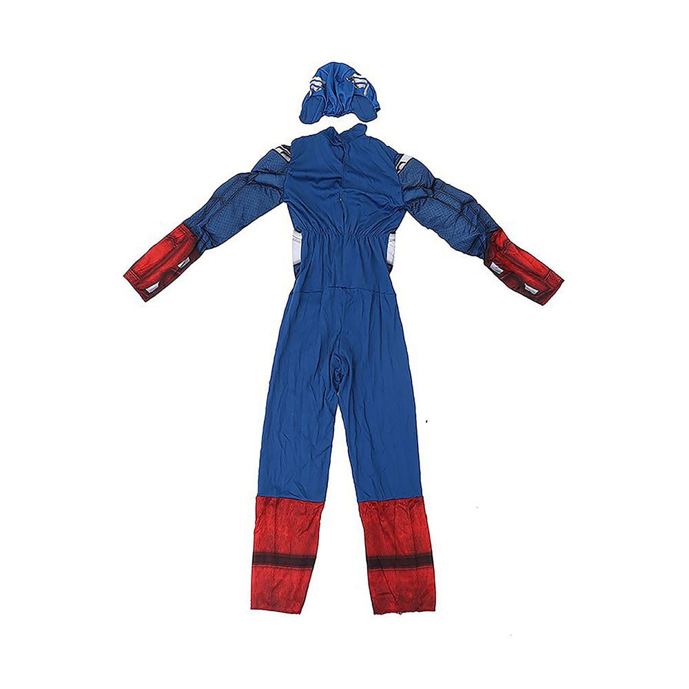 Blue Muscle Superhero Kids Halloween Costume - Little Surprise BoxBlue Muscle Superhero Kids Halloween Costume