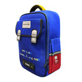 Blue Red Block Dinosaur School Backpack for Kids - Little Surprise BoxBlue Red Block Dinosaur School Backpack for Kids