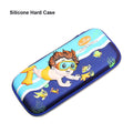 Blue Underwater themed 4pcs Stationery Pouch set - Little Surprise BoxBlue Underwater themed 4pcs Stationery Pouch set