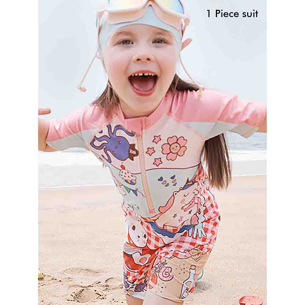 Checks Rabbit Swimwear for Kids and Toddlers WITH UPF 50+ - Little Surprise BoxChecks Rabbit Swimwear for Kids and Toddlers WITH UPF 50+