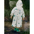 Cream Self Print Woodland Elle Raincoat for Kids - Little Surprise BoxCream Self Print Woodland Elle Raincoat for Kids