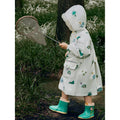 Cream Self Print Woodland Elle Raincoat for Kids - Little Surprise BoxCream Self Print Woodland Elle Raincoat for Kids