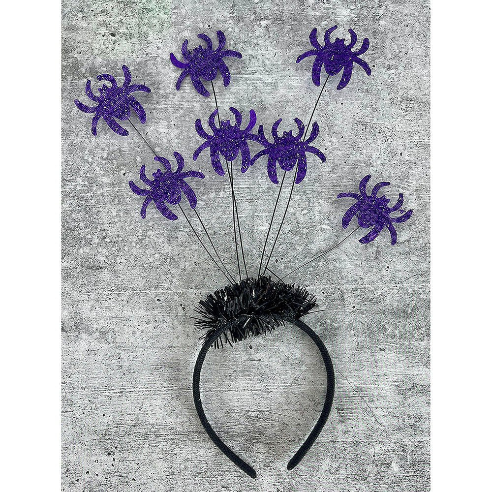 Cute Spooky Spider Bouncy Springed Hairband accessory for Halloween Party - Little Surprise BoxCute Spooky Spider Bouncy Springed Hairband accessory for Halloween Party