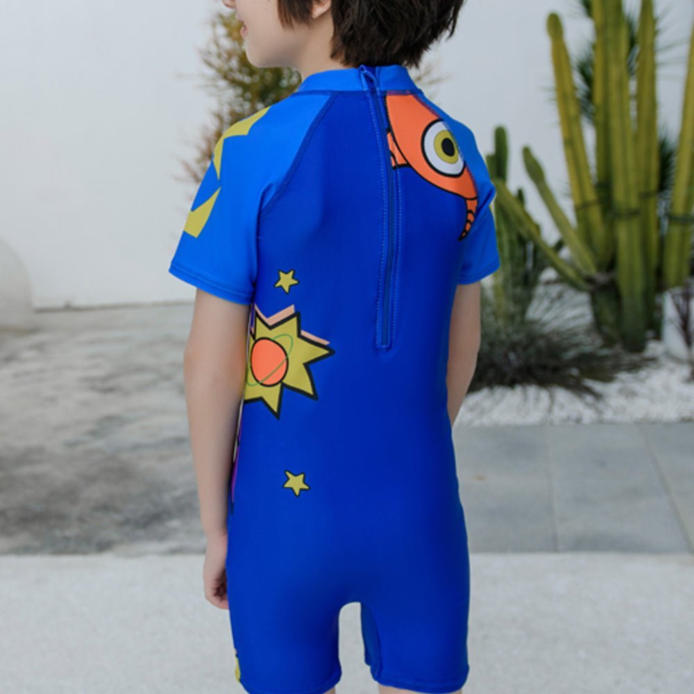 Dark Blue Aliens Swimwear/swimsuit for Kids - Little Surprise BoxDark Blue Aliens Swimwear/swimsuit for Kids - Little Surprise BoxDark Blue Aliens Swimwear/swimsuit for Kids