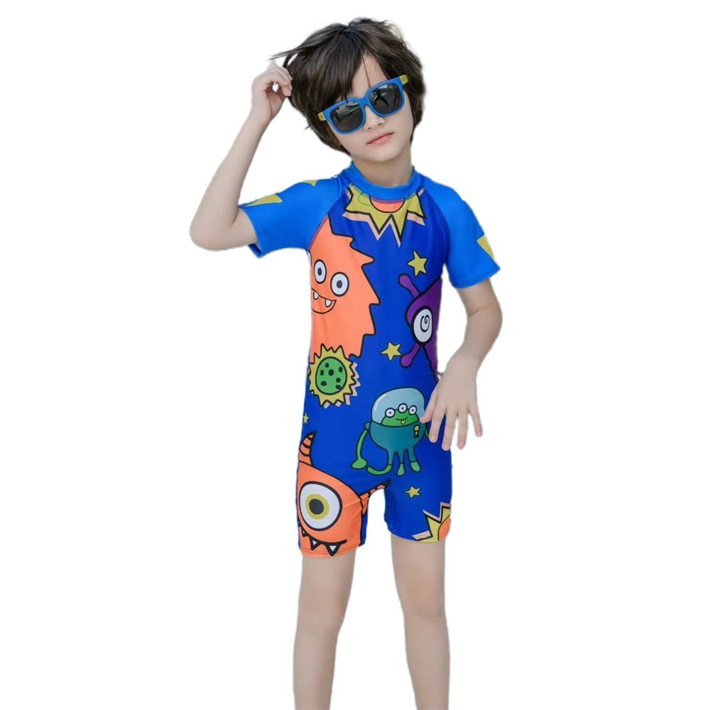 Dark Blue Aliens Swimwear/swimsuit for Kids - Little Surprise BoxDark Blue Aliens Swimwear/swimsuit for Kids - Little Surprise BoxDark Blue Aliens Swimwear/swimsuit for Kids