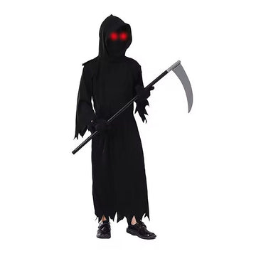 Deathman with Sickle Kids Unisex Halloween Costume - Little Surprise BoxDeathman with Sickle Kids Unisex Halloween Costume