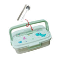 Dino Combo set Stainless steel Lunch Box with insulated Lunch box Cover for kids - Little Surprise BoxDino Combo set Stainless steel Lunch Box with insulated Lunch box Cover for kids