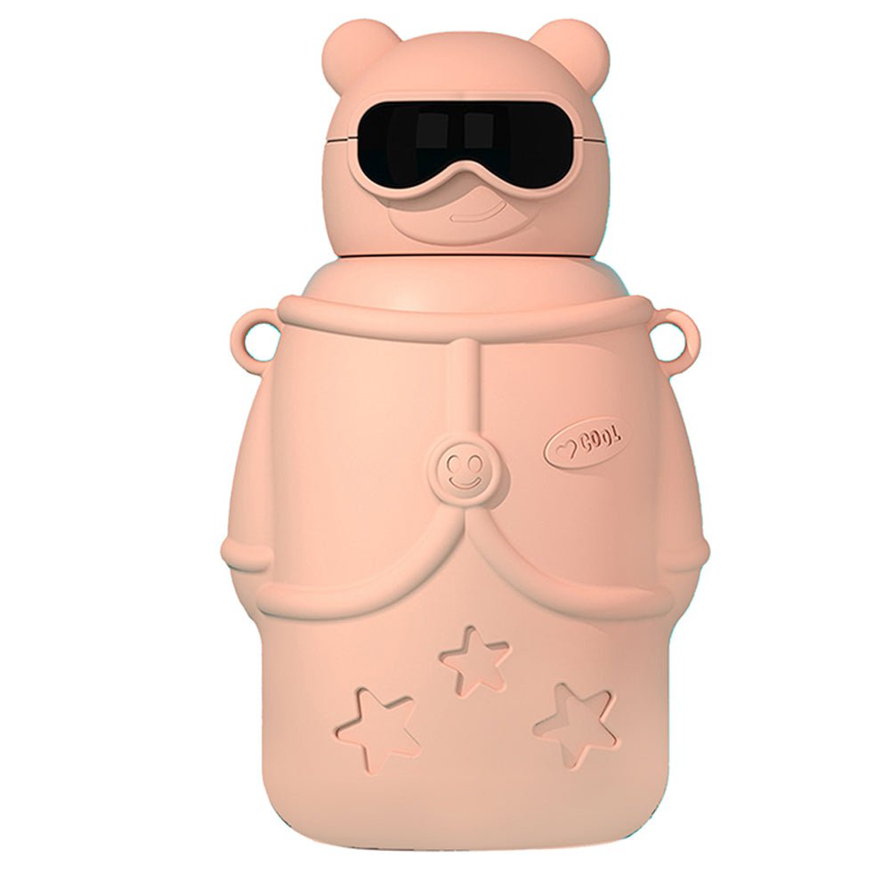 DIY sticker Pink Specsy Ted Kids Water Botter, 500 ml - Little Surprise BoxDIY sticker Pink Specsy Ted Kids Water Botter, 500 ml