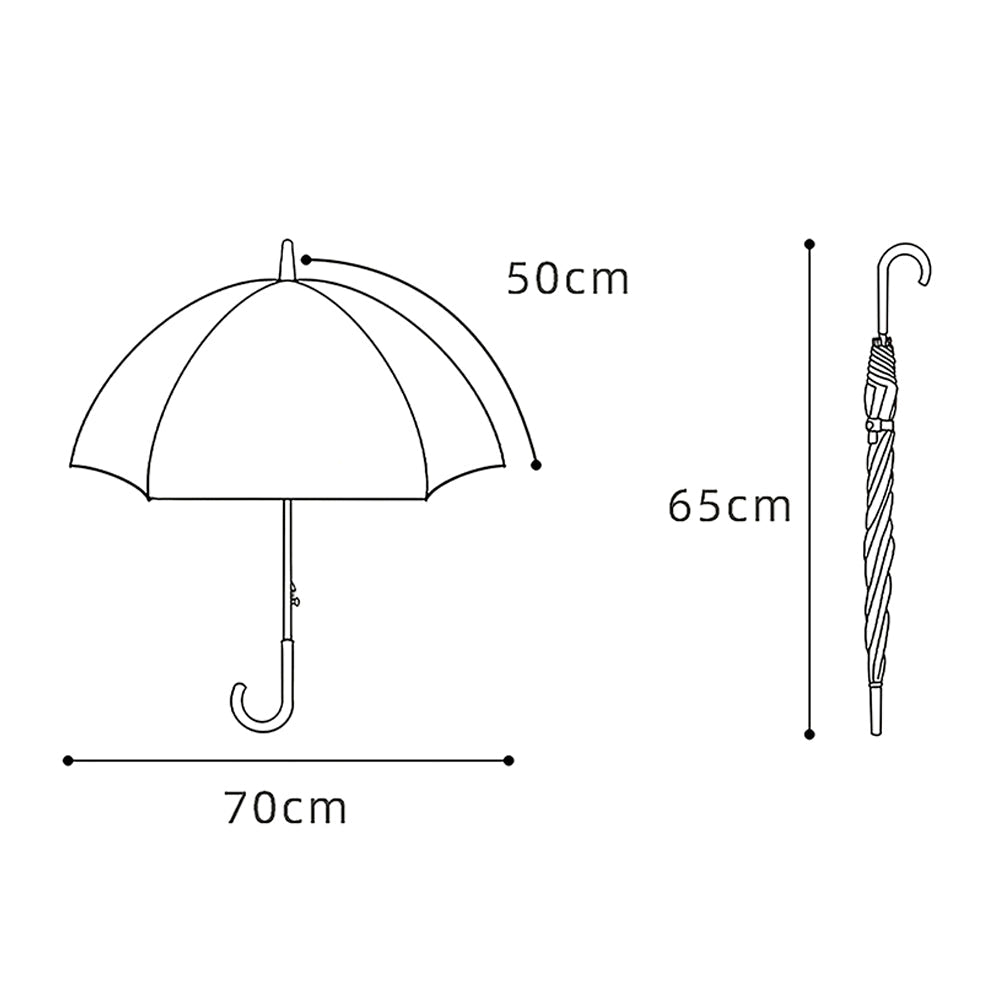 Dome Style, Sea Shark theme Transparent Umbrella for Kids - Little Surprise BoxDome Style, Sea Shark theme Transparent Umbrella for Kids