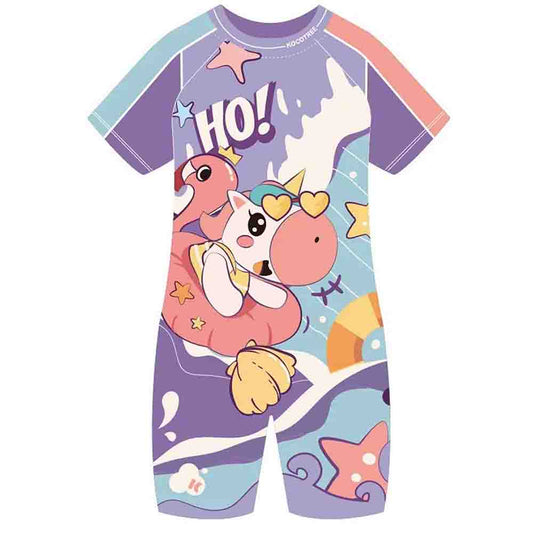 Flamingo Float Unicorn Swimwear for Kids & Toddlers - Little Surprise BoxFlamingo Float Unicorn Swimwear for Kids & Toddlers