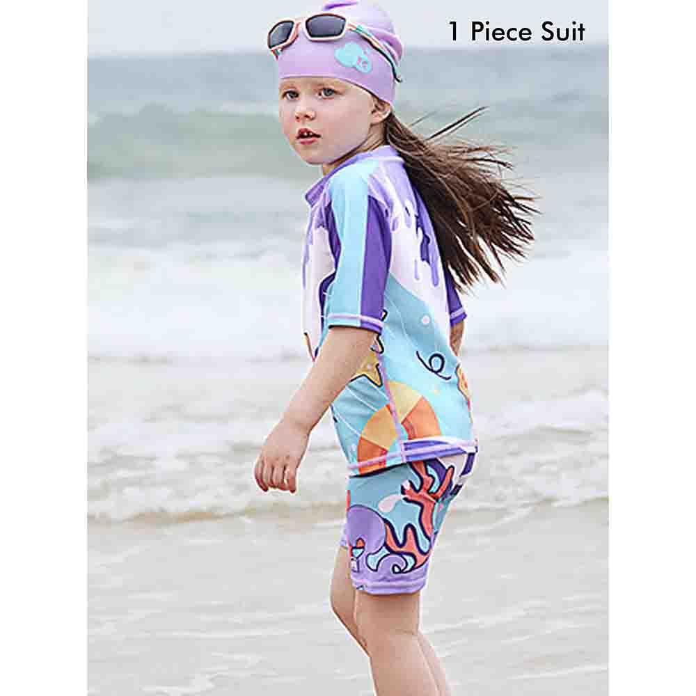 Flamingo Float Unicorn Swimwear for Kids & Toddlers - Little Surprise BoxFlamingo Float Unicorn Swimwear for Kids & Toddlers