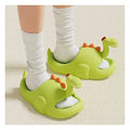 Fluoroscent 3d Long Neck Dino Slip on Clogs, Summer/Monsoon all season Footwear for Toddlers & Kids - Little Surprise BoxFluoroscent 3d Long Neck Dino Slip on Clogs, Summer/Monsoon all season Footwear for Toddlers & Kids