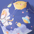 Flying space Cat theme Rain & All Season Umbrella for Kids - Little Surprise BoxFlying space Cat theme Rain & All Season Umbrella for Kids