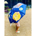 Flying space Cat theme Rain & All Season Umbrella for Kids - Little Surprise BoxFlying space Cat theme Rain & All Season Umbrella for Kids