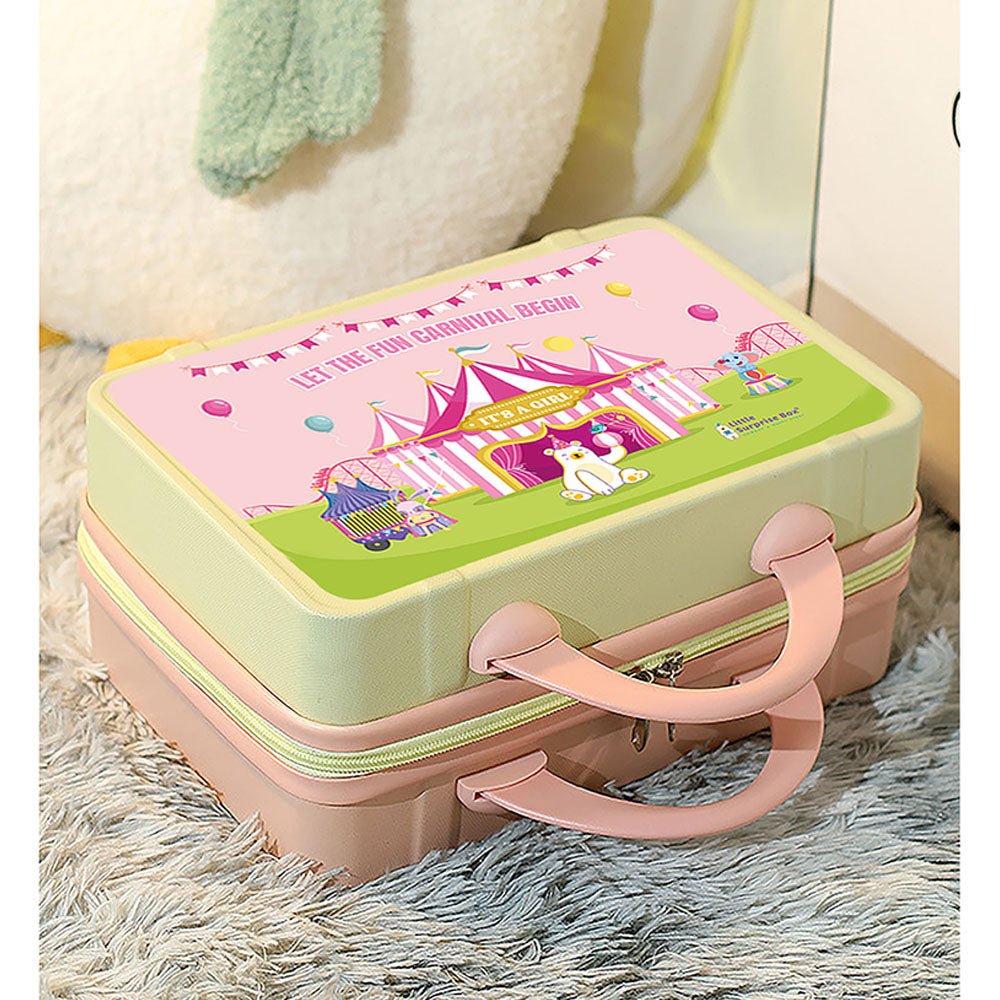 Fun Carnival Theme Hardcase Travel Suitcase - Little Surprise BoxFun Carnival Theme Hardcase Travel Suitcase