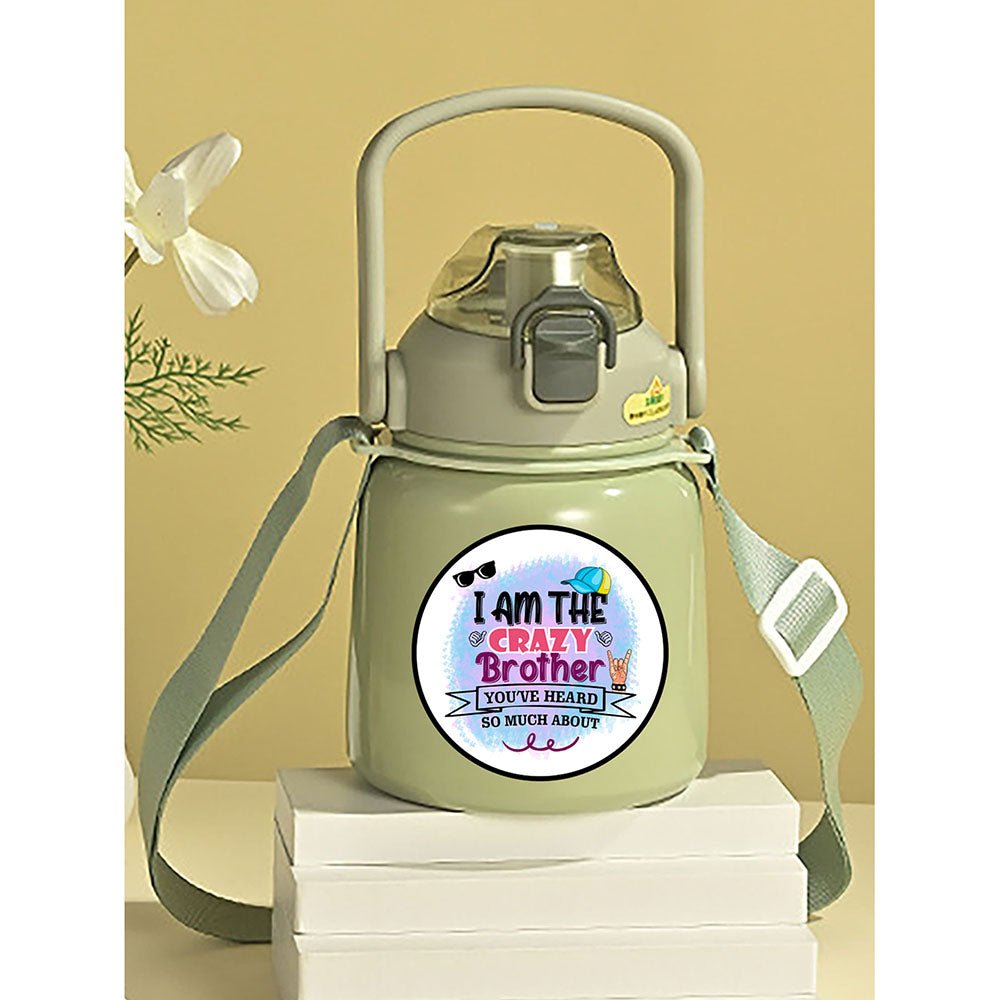 Green Bento Box & Belly Water Bottle Combo Rakhi Gift Set for Brother - Little Surprise BoxGreen Bento Box & Belly Water Bottle Combo Rakhi Gift Set for Brother