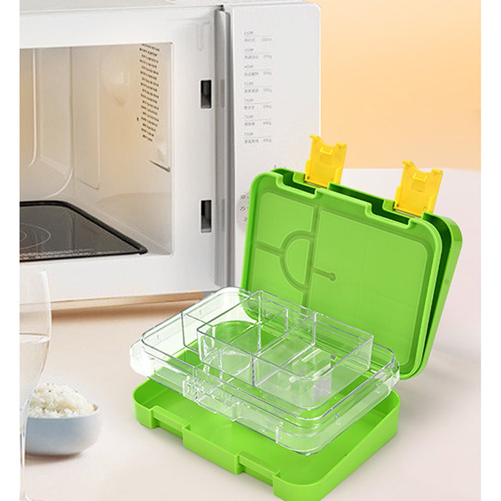 Green Bento Box & Belly Water Bottle Combo Rakhi Gift Set for Brother - Little Surprise BoxGreen Bento Box & Belly Water Bottle Combo Rakhi Gift Set for Brother