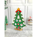 Green DIY Wooden Christmas Tree with LED Light, Christmas Table Décor - Little Surprise BoxGreen DIY Wooden Christmas Tree with LED Light, Christmas Table Décor