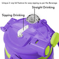 Green & Purple 2 way Lid Style Moco Kids Water, 600 ml - Little Surprise BoxGreen & Purple 2 way Lid Style Moco Kids Water, 600 ml