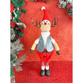 LED Light Horns 27 inches Foldable Standing Grey Coat Rudolf Reindeer Plush - Little Surprise BoxLED Light Horns 27 inches Foldable Standing Grey Coat Rudolf Reindeer Plush