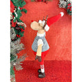 LED Light Horns 27 inches Foldable Standing Grey Coat Rudolf Reindeer Plush - Little Surprise BoxLED Light Horns 27 inches Foldable Standing Grey Coat Rudolf Reindeer Plush