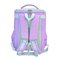 Light Blue & Purple Collapsible & Foldable School Backpack for Kids - Little Surprise BoxLight Blue & Purple Collapsible & Foldable School Backpack for Kids