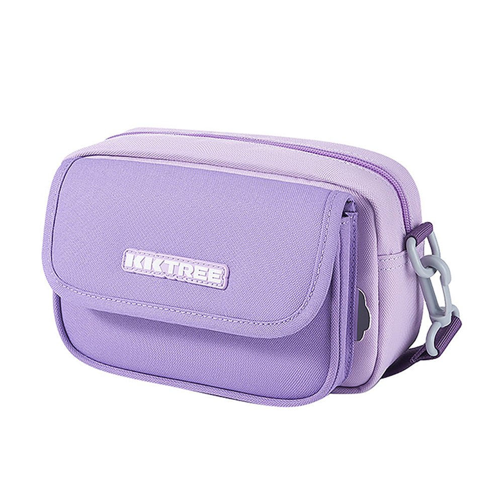 Lilac Canvas Material Casual Sling Bag for Kids - Little Surprise BoxLilac Canvas Material Casual Sling Bag for Kids