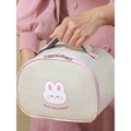 Little Surprise Box Cream & Pink Rabbit , Dual Handle Soup and Noodles Lunch Box with matching Cover - Little Surprise BoxLittle Surprise Box Cream & Pink Rabbit , Dual Handle Soup and Noodles Lunch Box with matching Cover