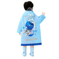 Little Surprise Box Light Blue Space Head Dinosaur Print Raincoat for Kids and Toddlers - Little Surprise BoxLittle Surprise Box Light Blue Space Head Dinosaur Print Raincoat for Kids and Toddlers