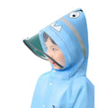 Little Surprise Box Light Blue Space Head Dinosaur Print Raincoat for Kids and Toddlers - Little Surprise BoxLittle Surprise Box Light Blue Space Head Dinosaur Print Raincoat for Kids and Toddlers