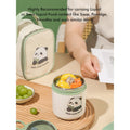 Little Surprise Box Panda , Stainless Steel Soup Box /Tiffin with Insulated Vertical Tiffin Bag with detachable Spoon for Kids and Adults. - Little Surprise BoxLittle Surprise Box Panda , Stainless Steel Soup Box /Tiffin with Insulated Vertical Tiffin Bag with detachable Spoon for Kids and Adults.