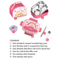 Little Surprise Box, Pink Foxy Big Size Stainless Steel Lunch Box /Tiffin with Insulated Matching Lunch Bag, stainless steel spoon and chopsticks for Kids and Adults - Little Surprise BoxLittle Surprise Box, Pink Foxy Big Size Stainless Steel Lunch Box /Tiffin with Insulated Matching Lunch Bag, stainless steel spoon and chopsticks for Kids and Adults