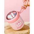 Little Surprise Box Pink Rabbit, Stainless Steel Soup Box /Tiffin with Insulated Vertical Tiffin Bag with detachable Spoon for Kids and Adults. - Little Surprise BoxLittle Surprise Box Pink Rabbit, Stainless Steel Soup Box /Tiffin with Insulated Vertical Tiffin Bag with detachable Spoon for Kids and Adults.