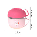 Little Surprise Box Pink Small Size, Bunny Dual Handle Soup and Noodles Lunch Box with matching Cover - Little Surprise BoxLittle Surprise Box Pink Small Size, Bunny Dual Handle Soup and Noodles Lunch Box with matching Cover