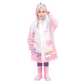 Little Surprise Box Pink Unicorn print Transluscent Raincoat for Kids - Little Surprise BoxLittle Surprise Box Pink Unicorn print Transluscent Raincoat for Kids