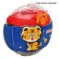 Little Surprise Box yellow tiger Oval space bottle, Blue - Little Surprise BoxLittle Surprise Box yellow tiger Oval space bottle, Blue