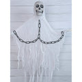 Long Hanging Monochrome skeleton, White - Little Surprise BoxLong Hanging Monochrome skeleton, White