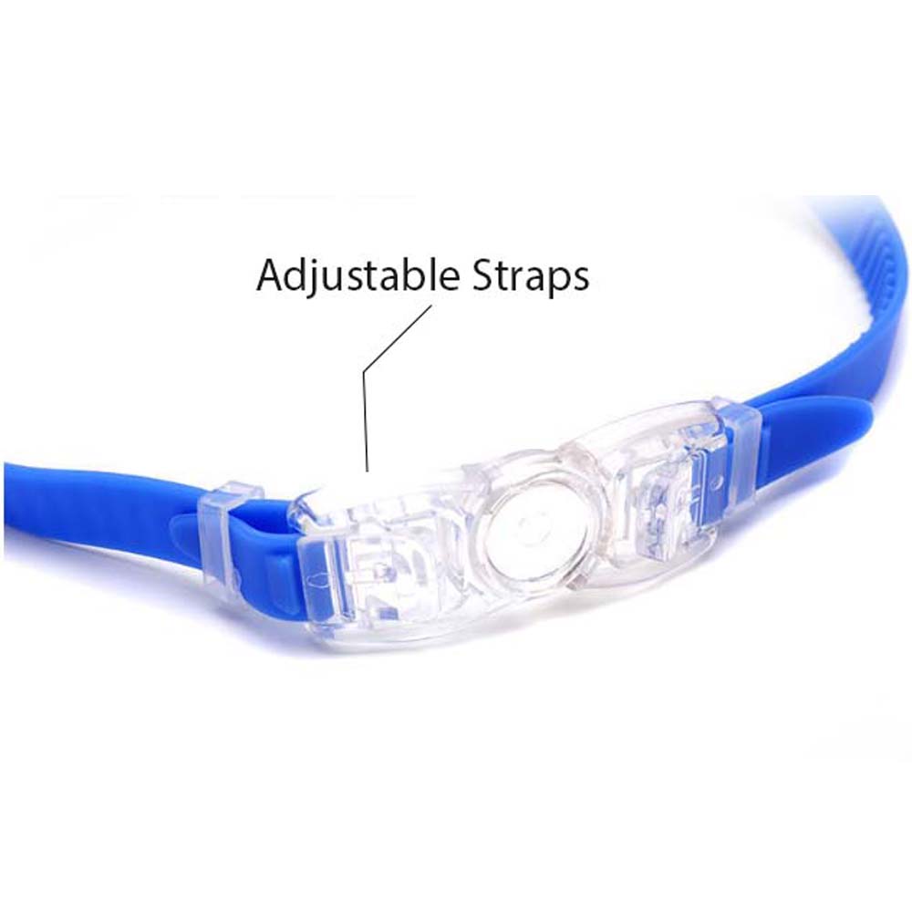Milky Cobalt Blue Frame UV protected Unisex Swimming Goggles - Little Surprise BoxMilky Cobalt Blue Frame UV protected Unisex Swimming Goggles