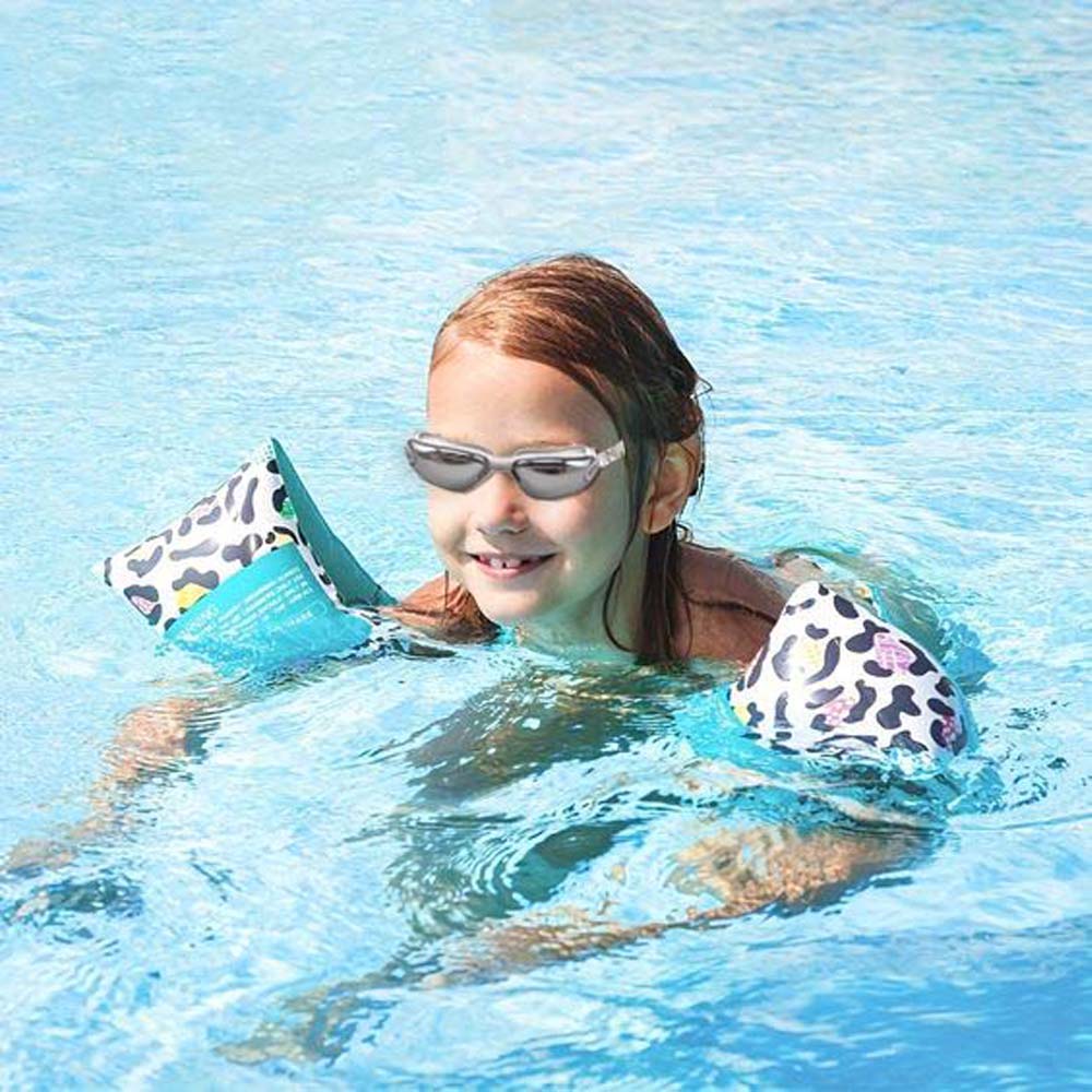Milky Grey Frame UV protected Unisex Swimming Goggles - Little Surprise BoxMilky Grey Frame UV protected Unisex Swimming Goggles