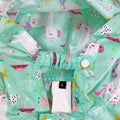 Mint Rainbow All over Jumpsuit/ Playsuit Raincoat for Kids - Little Surprise BoxMint Rainbow All over Jumpsuit/ Playsuit Raincoat for Kids