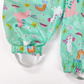 Mint Rainbow All over Jumpsuit/ Playsuit Raincoat for Kids - Little Surprise BoxMint Rainbow All over Jumpsuit/ Playsuit Raincoat for Kids