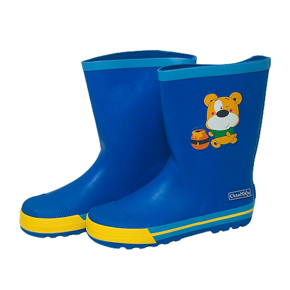 Mr. Ted Thomas, Flexible Rubber Rain Gumboots for Toddlers and Kids - Little Surprise BoxMr. Ted Thomas, Flexible Rubber Rain Gumboots for Toddlers and Kids